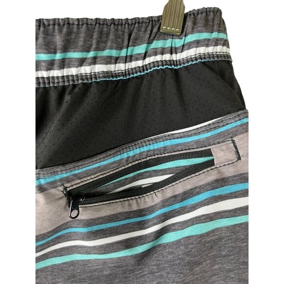 Summer Spring Preppy Beach Speedo Lined Knee Length Board shorts, Men's Medium - Picture 7 of 9